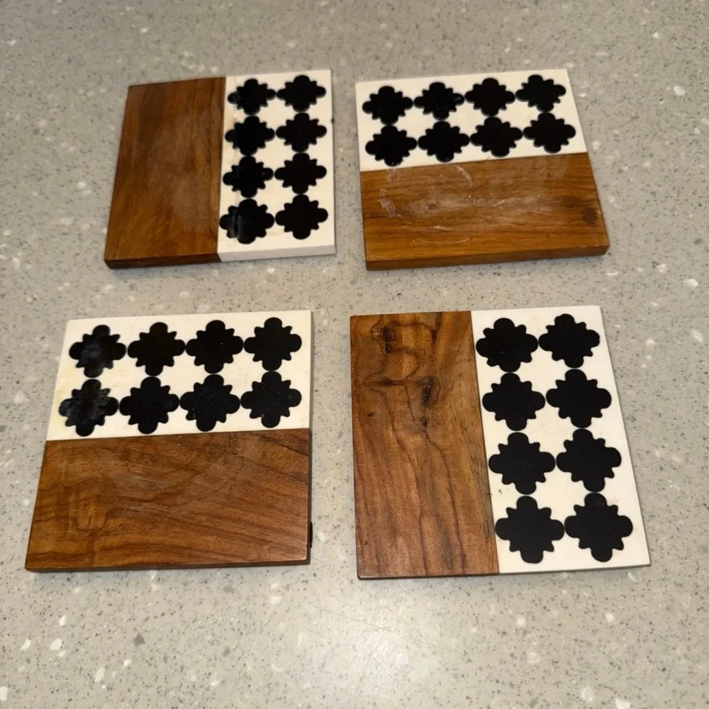 Crate and Barrel coasters